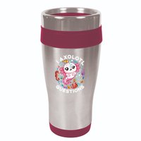 I Axolotl Questions Funny Axolotl lover 16oz Travel Tumbler