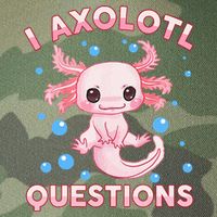 I Axolotl Questions Axolotl Legacy Tie Dye Trucker Hat