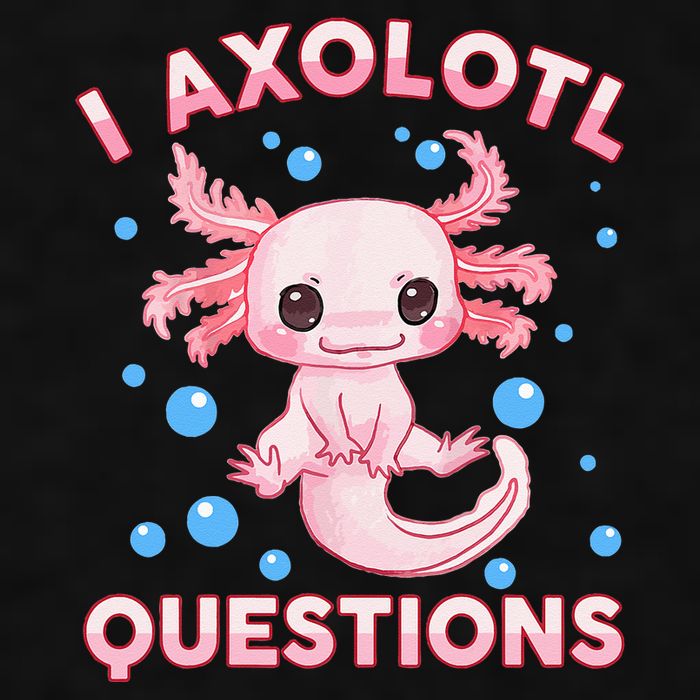 I Axolotl Questions Axolotl Ladies PosiCharge Tri-Blend Wicking Tank