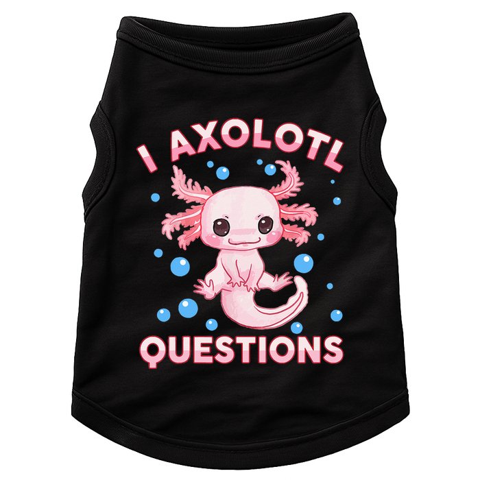 I Axolotl Questions Axolotl Doggie Tank