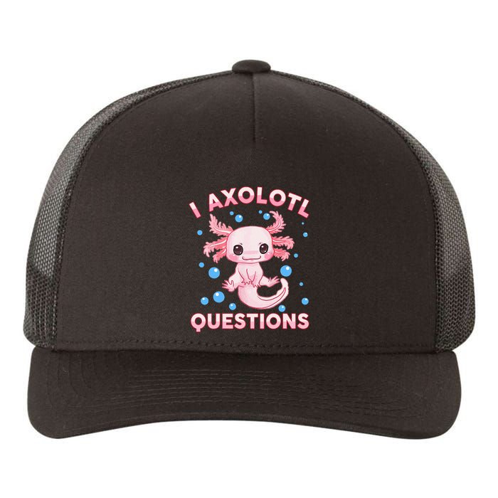 I Axolotl Questions Axolotl Yupoong Adult 5-Panel Trucker Hat