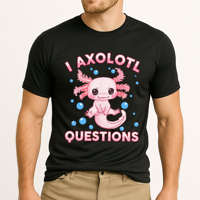 I Axolotl Questions Axolotl Performance Shirt