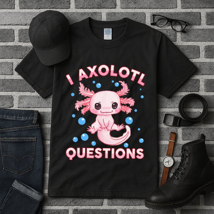 I Axolotl Questions Axolotl Tall T-Shirt