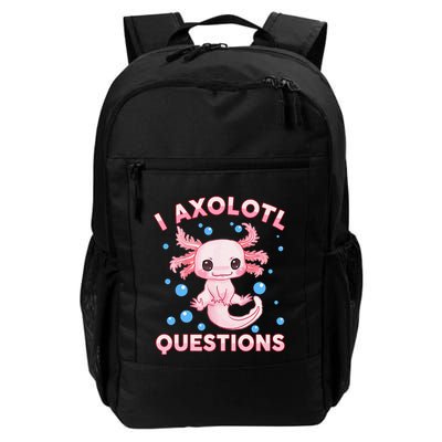 I Axolotl Questions Axolotl Backpack