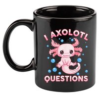 I Axolotl Questions Axolotl 11oz C Handle Ceramic Mug