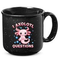 I Axolotl Questions Axolotl 15oz Campfire Ceramic Mug