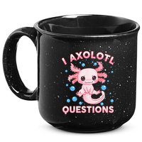 I Axolotl Questions Axolotl 15oz Campfire Ceramic Mug