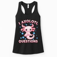 I Axolotl Questions Axolotl Womens Tank Top