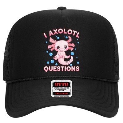 I Axolotl Questions Axolotl Trucker Hat