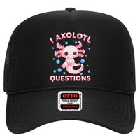 I Axolotl Questions Axolotl Trucker Hat