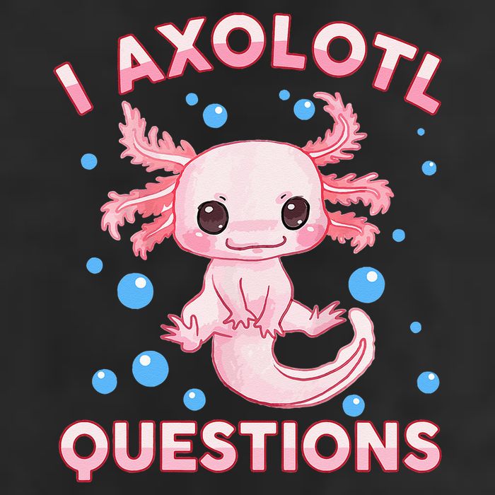 I Axolotl Questions Axolotl Golf Towel