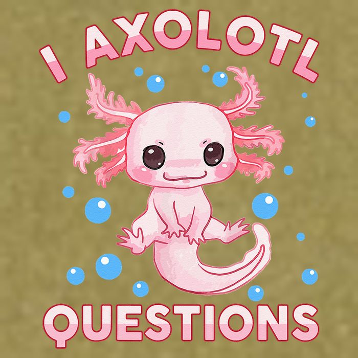 I Axolotl Questions Axolotl Garment-Dyed Women's Muscle Tee