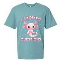 I Axolotl Questions Axolotl Sueded Cloud Jersey T-Shirt