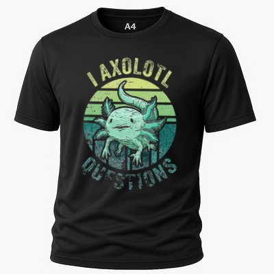 I Axolotl Questions Cooling Performance Crew T-Shirt