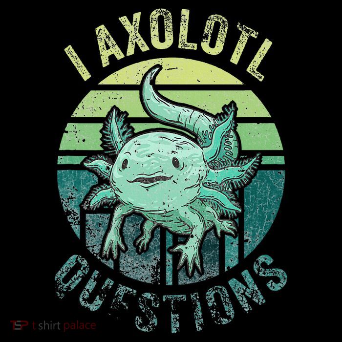 I Axolotl Questions Daily Commute Backpack