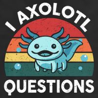 I Axolotl Questions Design Funny Cute Axolotl Microfiber Hand Towel