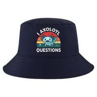 I Axolotl Questions Design Funny Cute Axolotl Cool Comfort Performance Bucket Hat