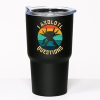 I Axolotl Questions Funny Axolotl Vintage Retro Tumbler