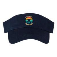 I Axolotl Questions Funny Axolotl Vintage Retro Visor
