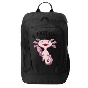 I Axolotl Questions Funny Puns Children Gift  City Backpack