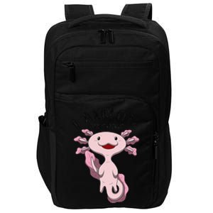 I Axolotl Questions Funny Puns Children Gift  Impact Tech Backpack