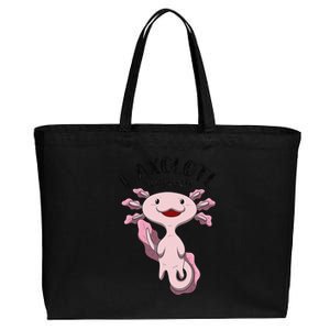 I Axolotl Questions Funny Puns Children Gift  Cotton Canvas Jumbo Tote