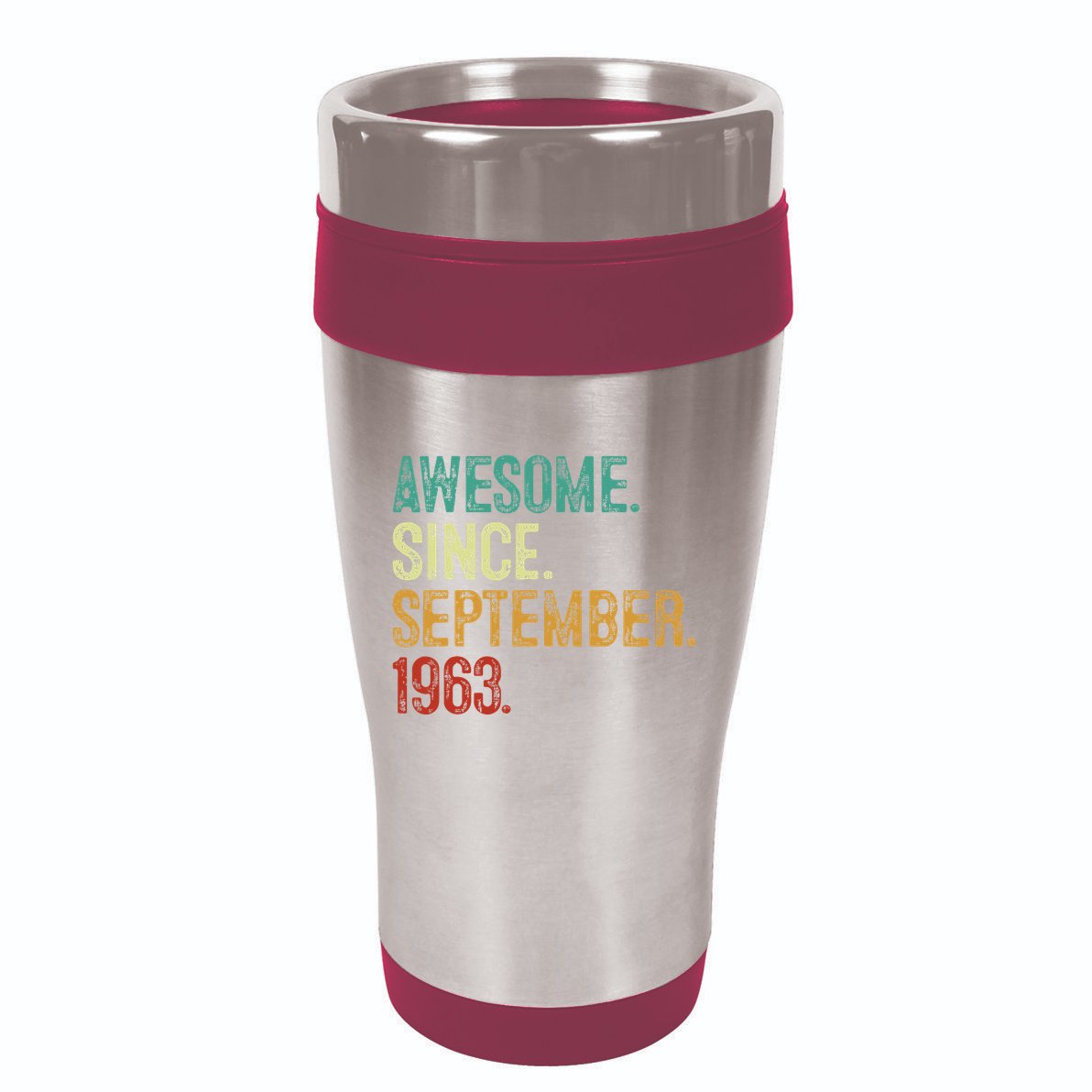 I Axolotl Questions Adults Kids Retro Vintage 16oz Travel Tumbler