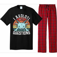 I Axolotl Questions Axolotl Animal  Pajama Set