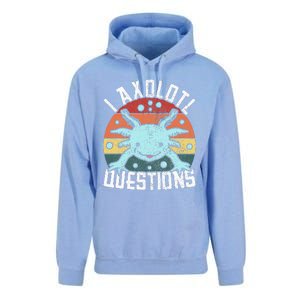 I Axolotl Questions Axolotl Animal  Unisex Surf Hoodie