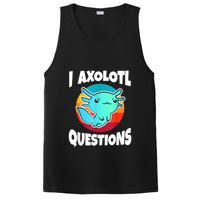 I Axolotl Questions Retro Funny Cute Axolotl PosiCharge Competitor Tank