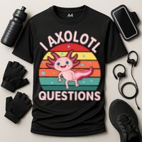 I Axolotl Questions Cute Axolotl Cooling Performance Crew T-Shirt