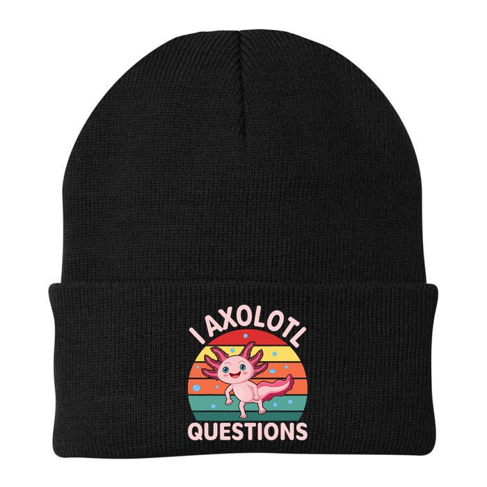 I Axolotl Questions Cute Axolotl Beanie