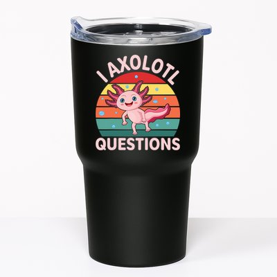 I Axolotl Questions Cute Axolotl Tumbler