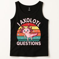 I Axolotl Questions Cute Axolotl Tank Top