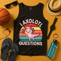 I Axolotl Questions Cute Axolotl Tank Top