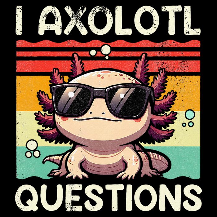 I Axolotl Questions 16 in Basic Backpack
