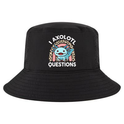  I Axolotl Questions Girl Women Cute Axolotl  Cool Comfort Performance Bucket Hat
