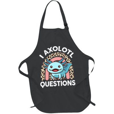  I Axolotl Questions Girl Women Cute Axolotl  Apron