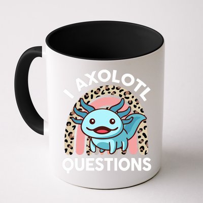  I Axolotl Questions Girl Women Cute Axolotl  Mug