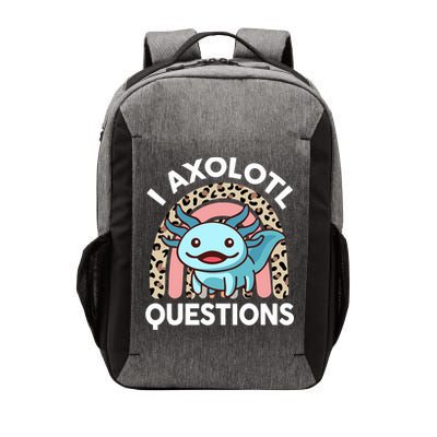  I Axolotl Questions Girl Women Cute Axolotl  Vector Backpack