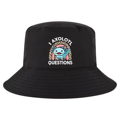 I Axolotl Questions Cool Comfort Performance Bucket Hat