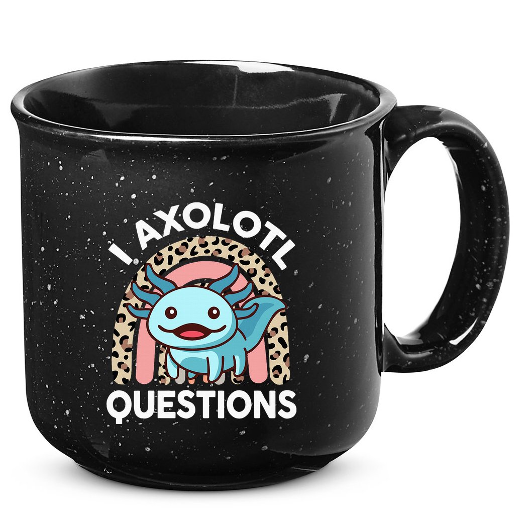 I Axolotl Questions 15oz Campfire Ceramic Mug