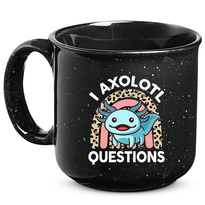 I Axolotl Questions 15oz Campfire Ceramic Mug