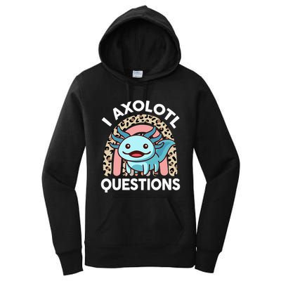 I Axolotl Questions Women's Pullover Hoodie