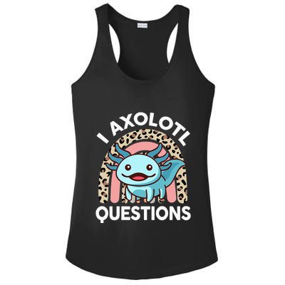 I Axolotl Questions Ladies PosiCharge Competitor Racerback Tank