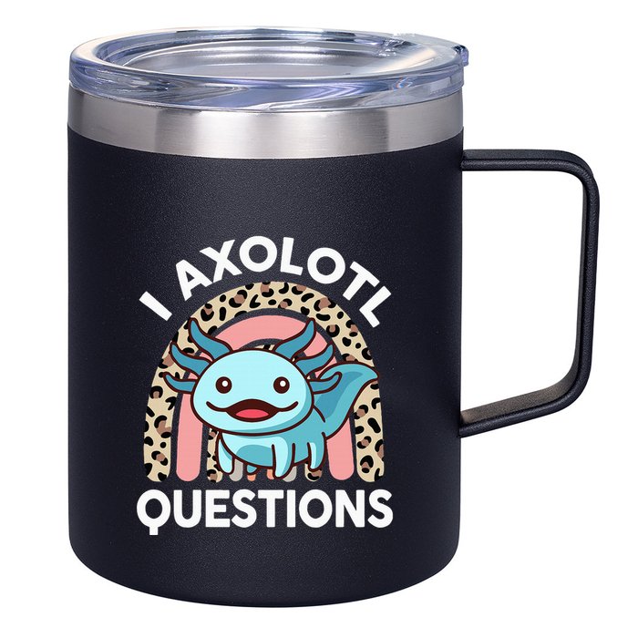 I Axolotl Questions 12oz Stainless Steel Coffee Mug