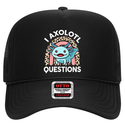 I Axolotl Questions Trucker Hat