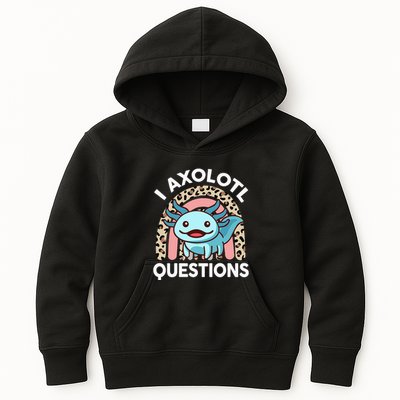 I Axolotl Questions Kids Hoodie