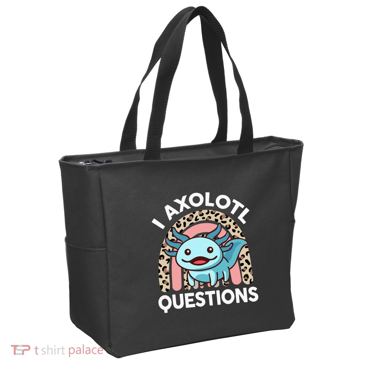 I Axolotl Questions Zip Tote Bag