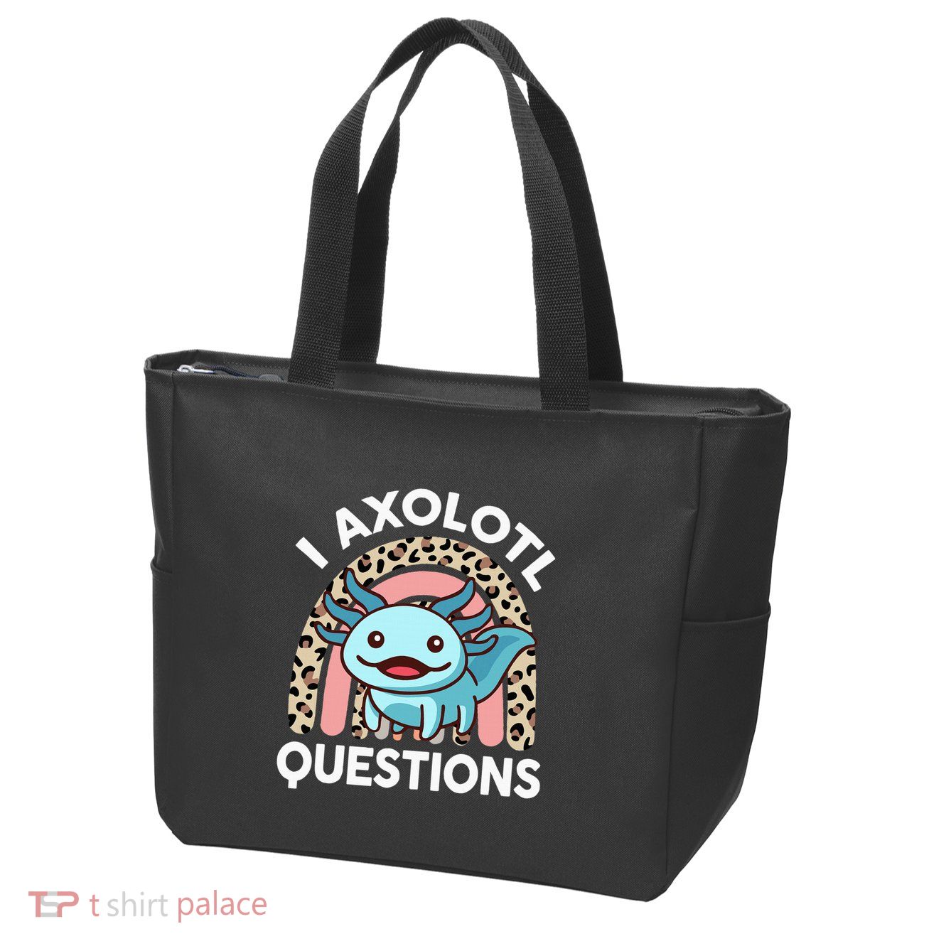 I Axolotl Questions Zip Tote Bag